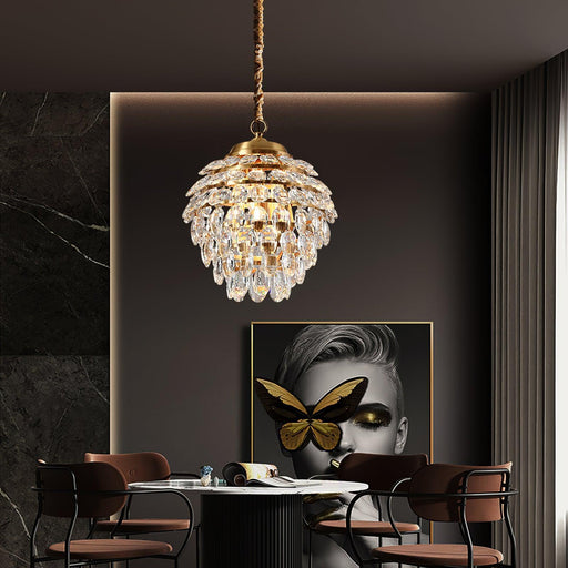 Roxanne Crystal Pendant Light-DWHOME