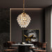 Roxanne Crystal Pendant Light-DWHOME