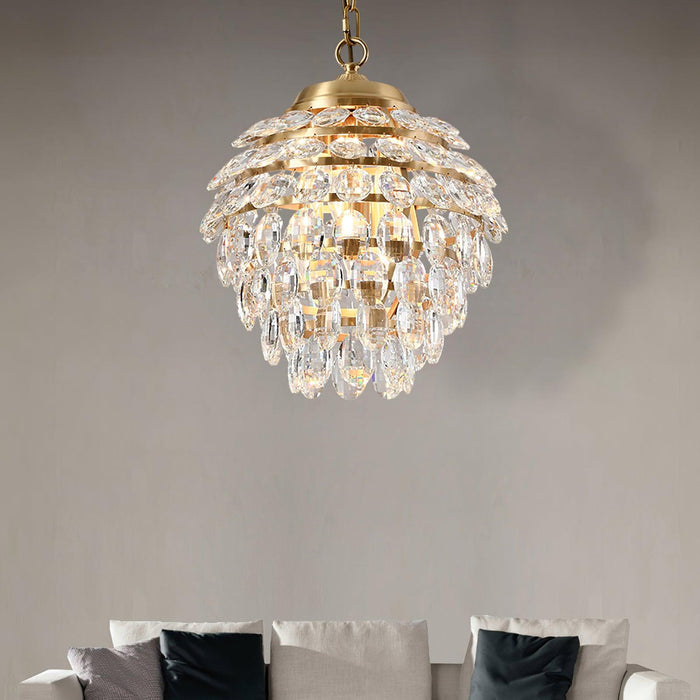 Roxanne Crystal Pendant Light.