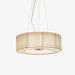 Ruffle Pleated Pendant Lamp-DWHOME