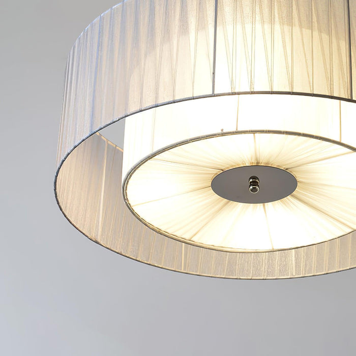 Ruffle Pleated Pendant Lamp-DWHOME