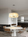 Ruffle Pleated Pendant Lamp-DWHOME