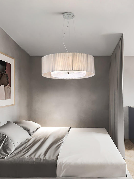Ruffle Pleated Pendant Lamp-DWHOME