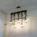 Rustic Wooden Chandelier - DWHOME