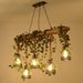 Rustic Wooden Chandelier.