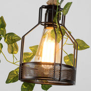 Chandelier rustique en bois - DWHOME