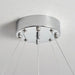 Gio 2-Tier Polished Chrome Crystal Chandelier-DWHOME