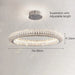 Bacci Crystal Modern Chandelier-DWHOME