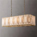 Villano Calcite Crystal Dining Room Chandelier.