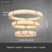 Edes Modern Chandelier-DWHOME