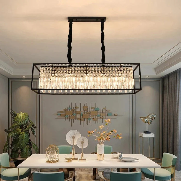 Giordano Crystal Dining Room Chandelier.