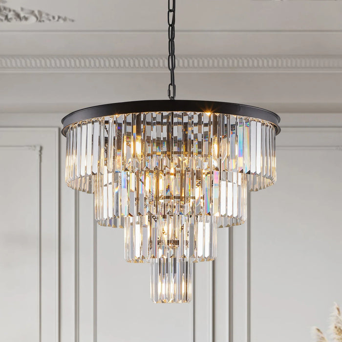 23" Gio Crystal Chandelier-DWHOME