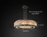 Romano Crystal Modern Chandelier-DWHOME