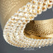 Giovanni Gold Plated Crystal Chandelier.