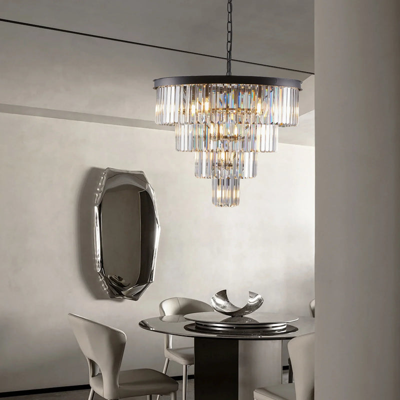 23" Gio Crystal Chandelier-DWHOME