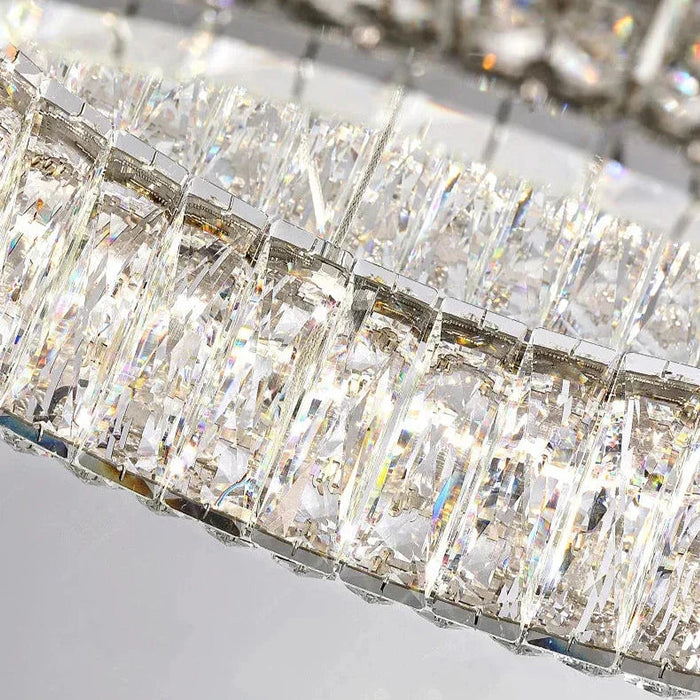 Bacci Crystal Modern Chandelier-DWHOME