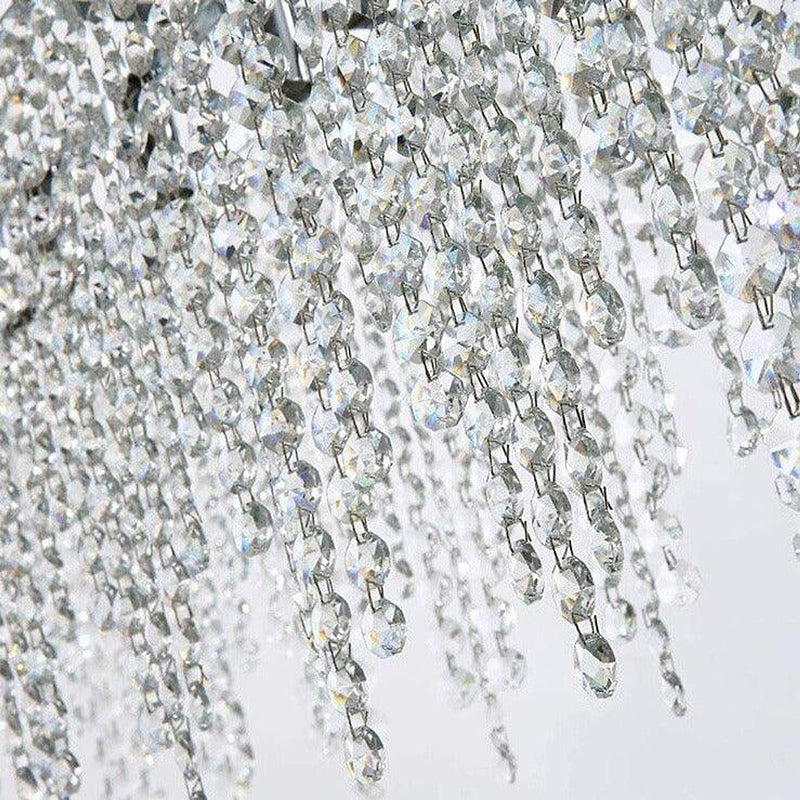 Chandelier de cuisine 40" en cristal pour îlot central DWHOME