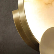 Modern Marble & Brass Light Fixture-DWHOME