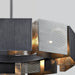 Stainless Steel Industrial Modern Ring Chandelier.