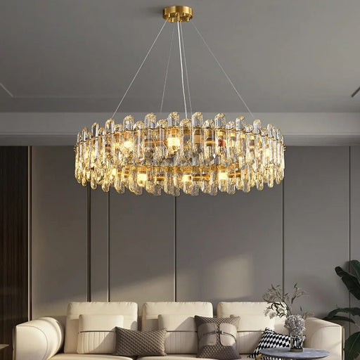 Marini Crystal Chandelier.