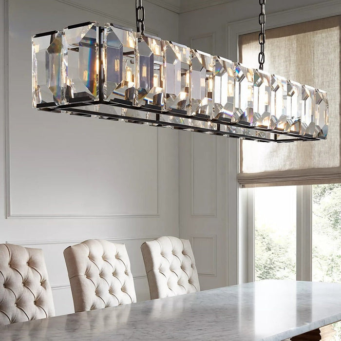 Villano Crystal Dining Room Chandelier.