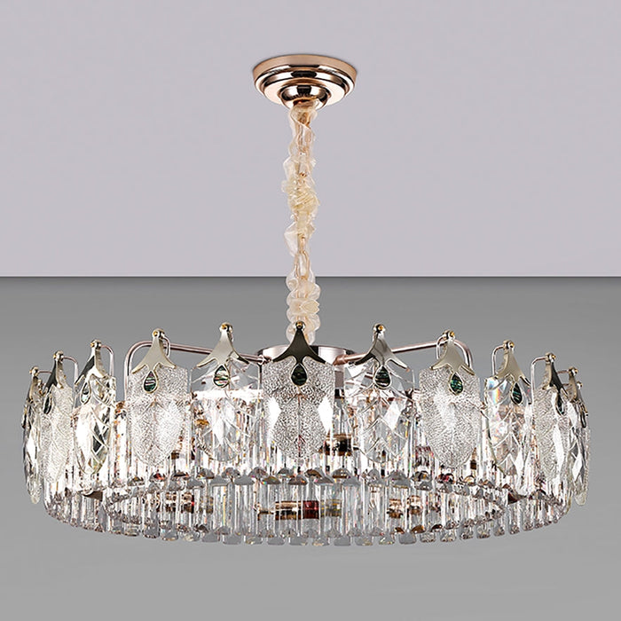 Veneto Modern Crystal Chandelier.