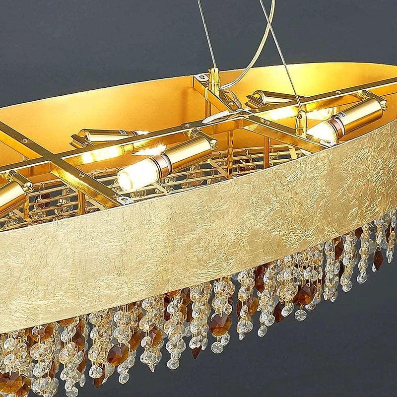 Avani Crystal Dining Room Chandelier-DWHOME