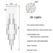 Modern LED Foyer Chandelier-DWHOME