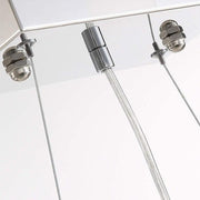 Chandelier de cuisine 40" en cristal pour îlot central DWHOME