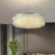 Chandelier Tambour Cristal Alleri - DWHOME