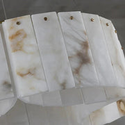 2-Tier Natural Marble Modern Chandelier-DWHOME