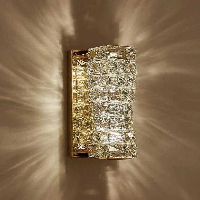 Bacci Crystal Wall Sconces-DWHOME
