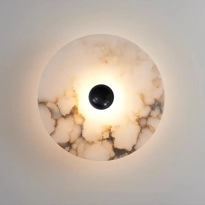 Moonshade Natural Marble Wall Sconce.