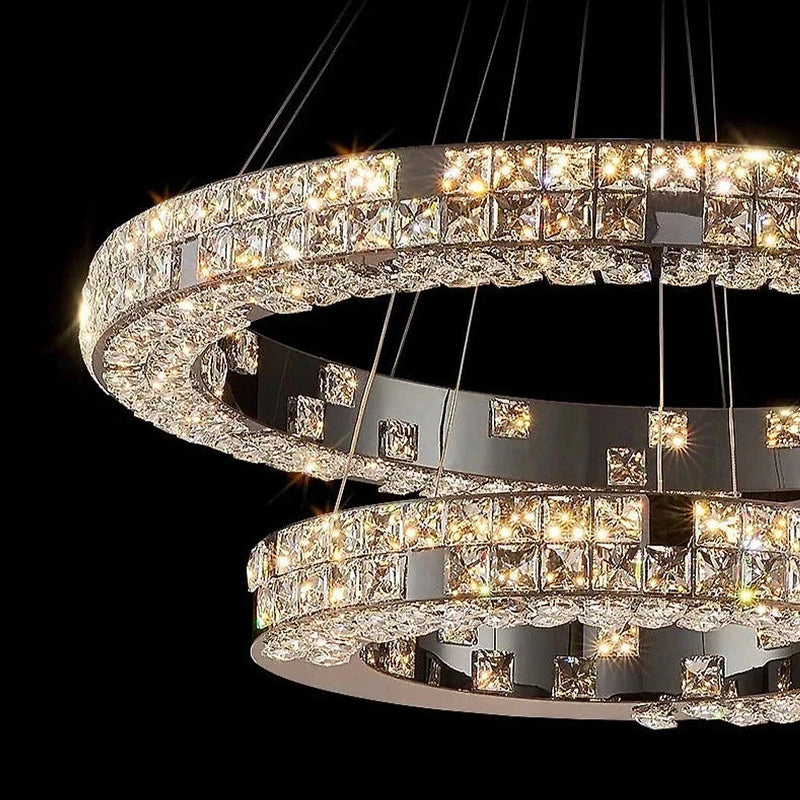 Bacci Ring Modern Chandelier-DWHOME