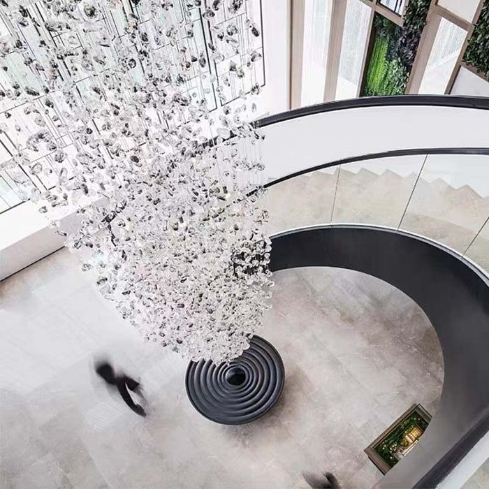 Stone Pendant Chandelier.