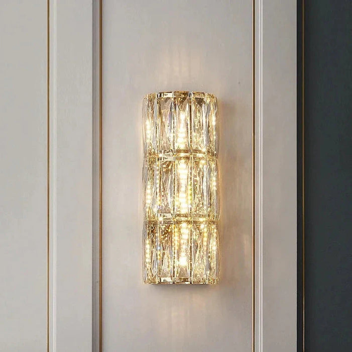 Bacci Crystal Wall Lights.