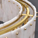 Moonshade Natural Marble Chandelier-DWHOME