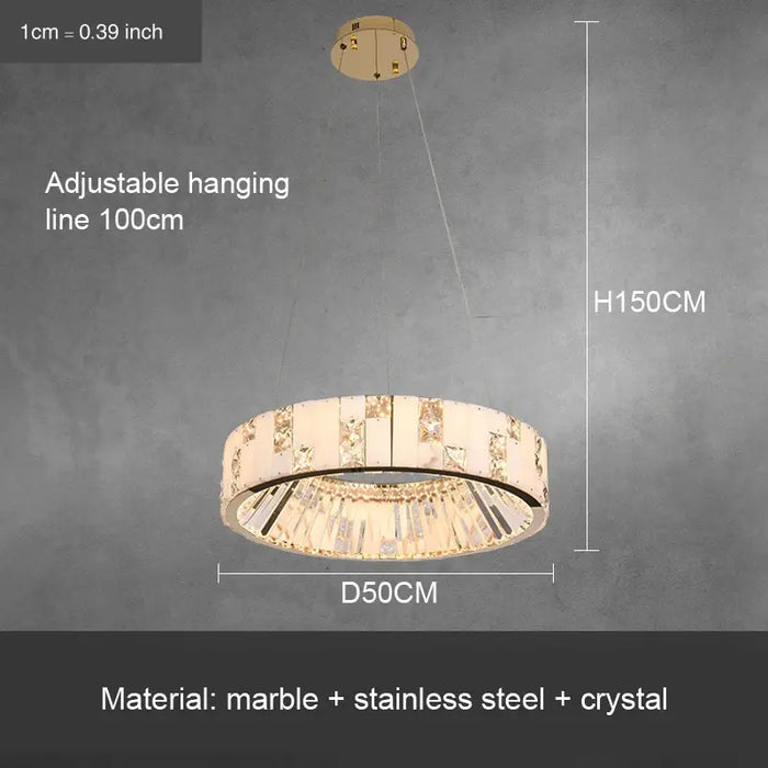 Edes Modern Chandelier-DWHOME