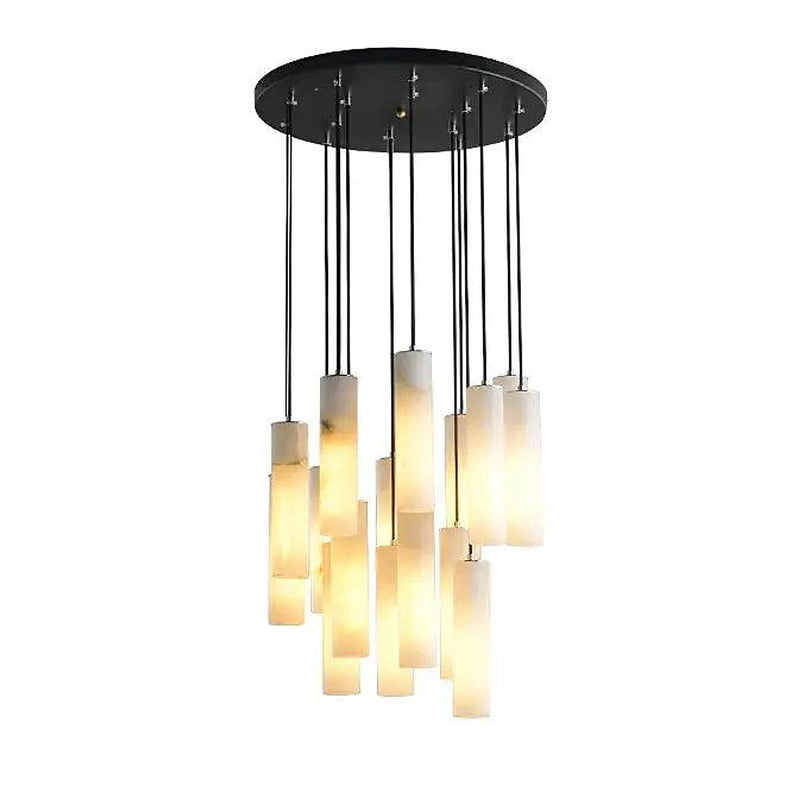 "16-Suspension Luminaire en Marbre-DWHOME"