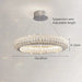 Bacci Crystal Modern Chandelier-DWHOME