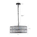 Bacci Crystal Drum Chandelier-DWHOME