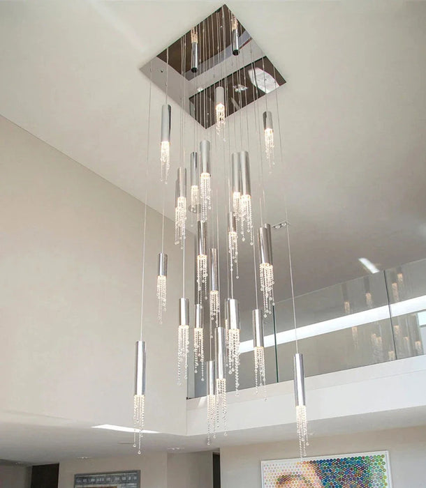 Canali Modern Crystal Pendant Chandelier.