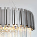 Gio 2-Tier Polished Chrome Crystal Chandelier-DWHOME