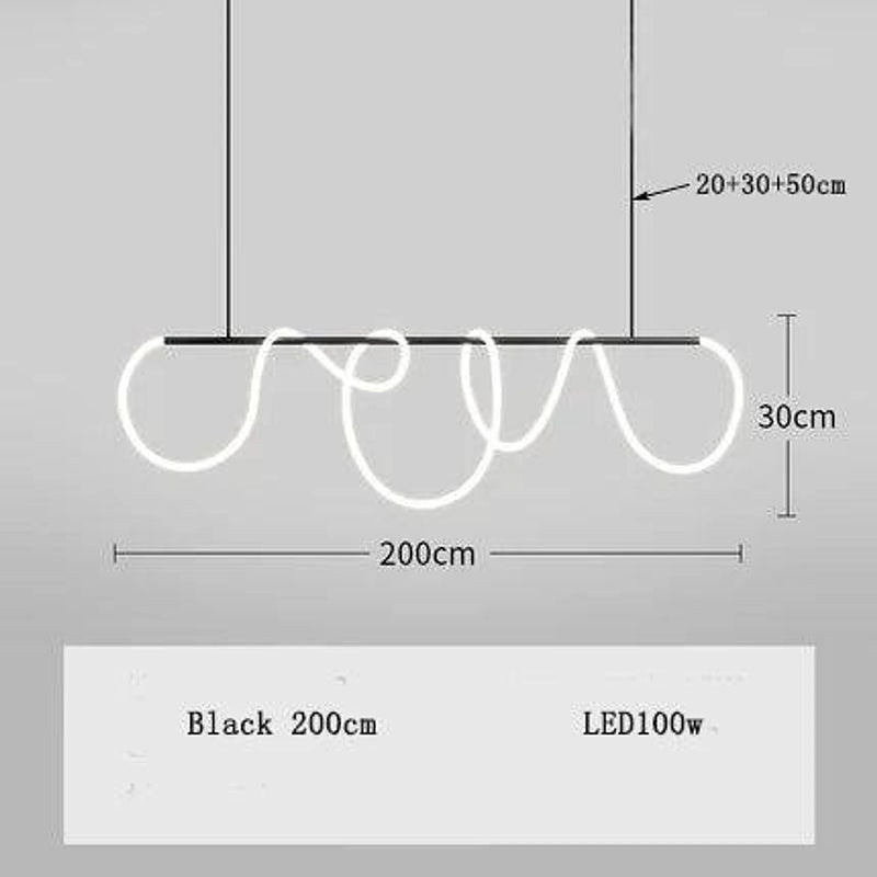 Nordic Postmodern Luxury Bar Light-DWHOME