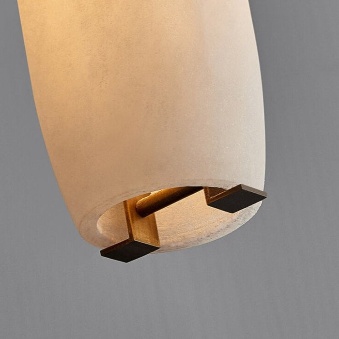 Moonshade Natural Marble Pendant Light.