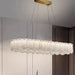 Moonshade Marble Dining Room Chandelier.