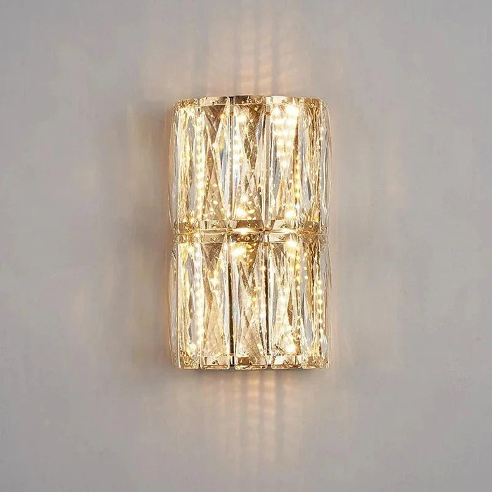 Bacci Crystal Wall Lights.