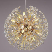 Liano Crystal Dandelion Sphere Ceiling Light-DWHOME