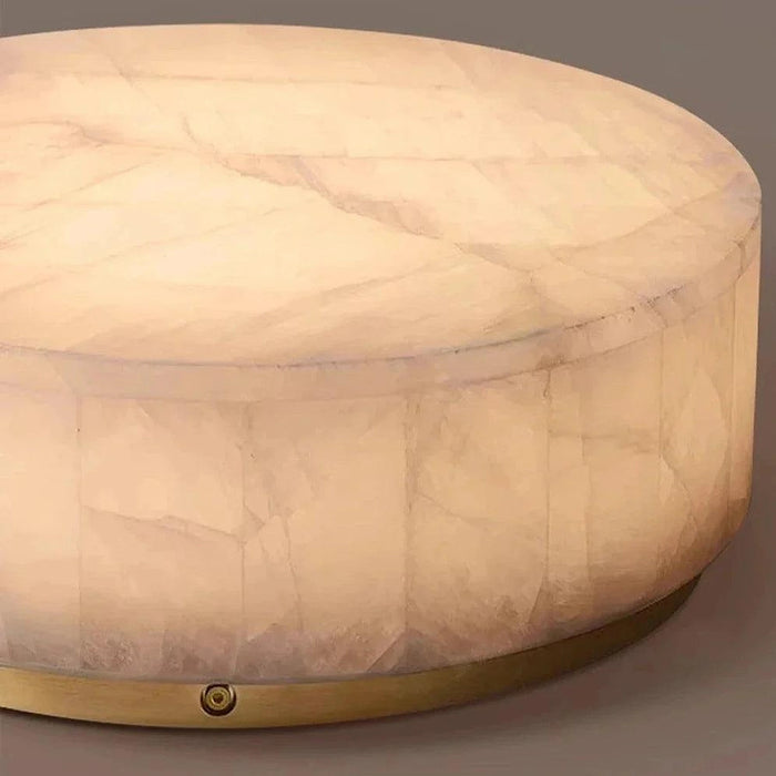 Moonshade Natural Marble Ceiling Light Fixture-DWHOME