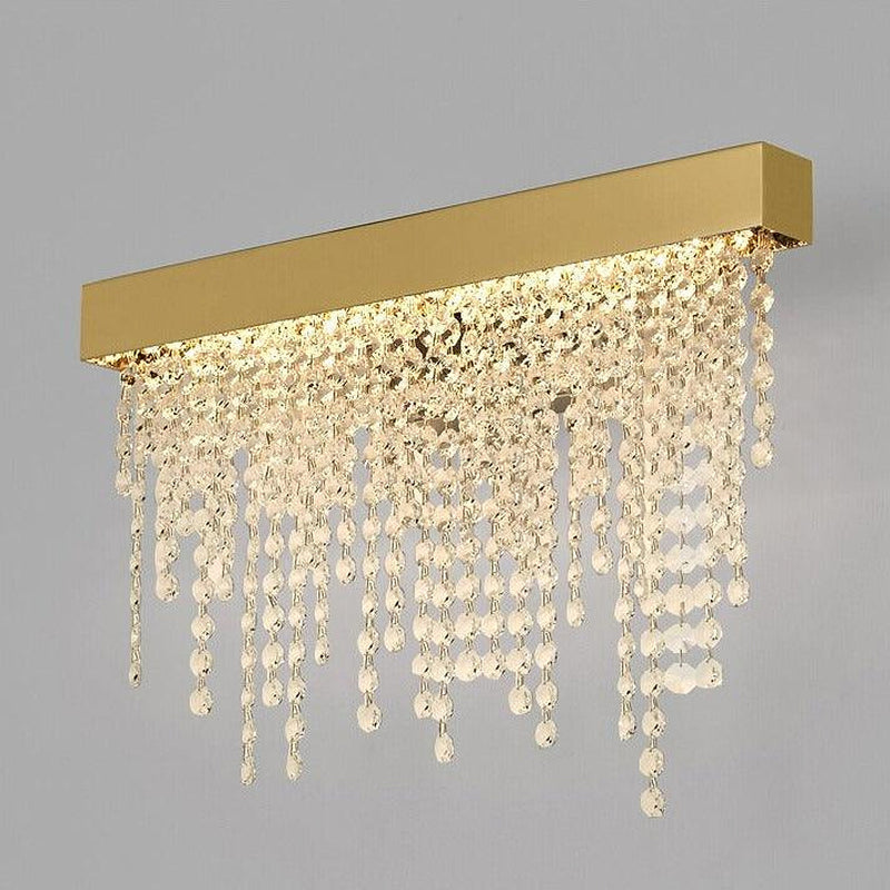 Alleri Crystal Wall Sconce-DWHOME